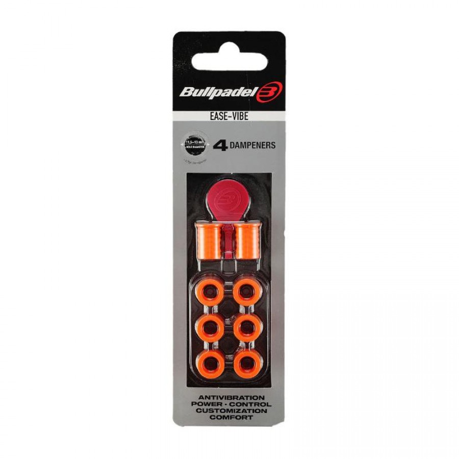 Antivibrador Bullpadel Ease Vibe Naranja