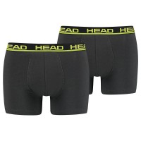 Boxers Head Basic Negro Lima 2 Unidades