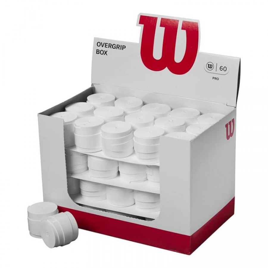 Caja Wilson Pro Blanco 60 Overgrips