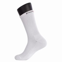 Black Crown High White Socks 3 Pairs