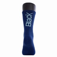 Black Crown Pro High Navy Blue Socks 1 Pair