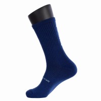 Black Crown Pro High Navy Blue Socks 1 Pair