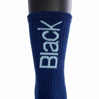 Black Crown Pro High Navy Blue Socks 1 Pair