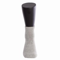 Black Crown Pro Ankle Socks Grey 1 Pair