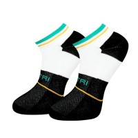 Cartri Adriano Crew White Black Socks 1 Pair