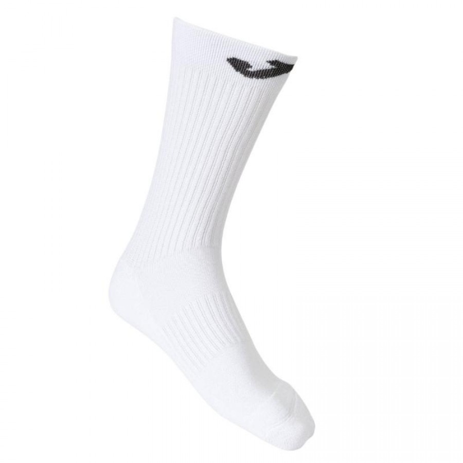 Joma Long White Black Socks 1 Pair