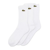 Socks Lacoste Sport High Cut White 3 Pairs