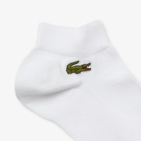 Chaussettes Lacoste Sport Cut Low White 3 Paires