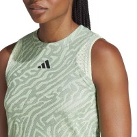 Adidas Match Pro Green Grey Women''s T-Shirt