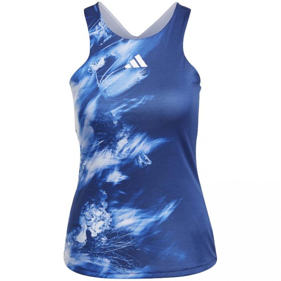 Adidas Melbourne T-shirt Blue White