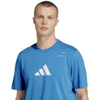 Camiseta Adidas Padel Category Graphic Azul