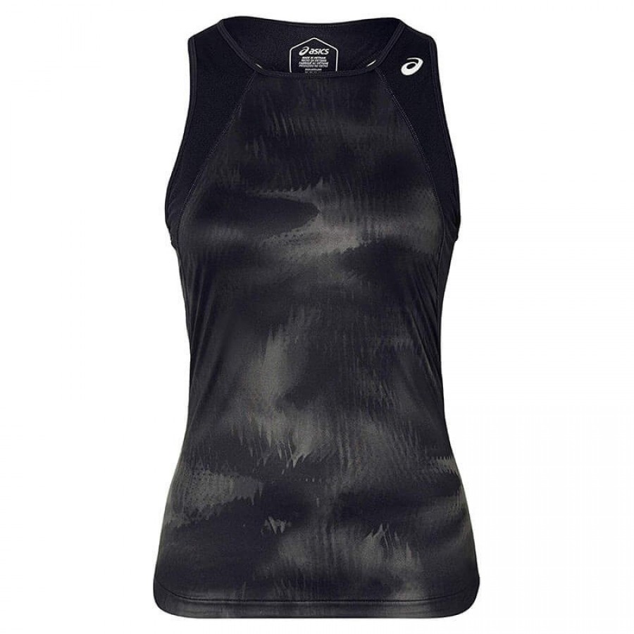 Camiseta Asics Club Graphic Performance Negro