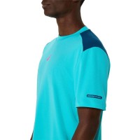 Camiseta Asics Padel Court SS Top Aqua