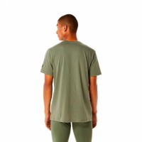 Asics Wild Camo Lichen T-shirt Vert