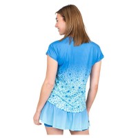 Camiseta Bidi Badu Colortwist Aqua Azul Mujer