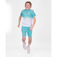 Bidi Badu Crew Gradiant Aqua Blanco Junior T-shirt