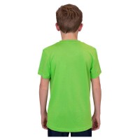 Camiseta Bidi Badu Crew Vert Fluo Dark Azul Junior