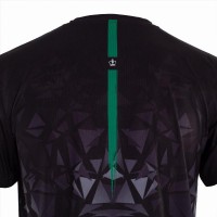 Camiseta Black Crown Atlanta Negro Verde