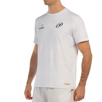 Camiseta Bullpadel Premier Padel Bizme Blanco