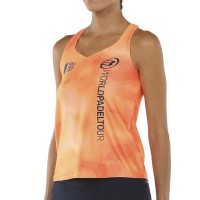 Camiseta Bullpadel WPT Yari Naranja Fluor