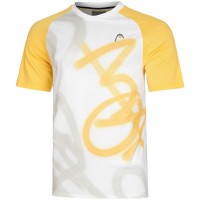 Camiseta Head Performance New York Blanco Banana