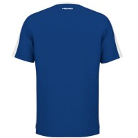 Camiseta Head Slice Azul Royal Junior