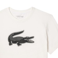 Camiseta Lacoste Sport Blanco Negro