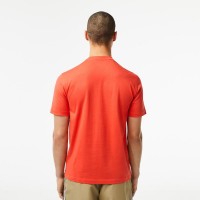 Camiseta Lacoste Sport Regular Fit Naranja