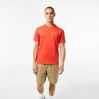 Camiseta Lacoste Sport Regular Fit Naranja