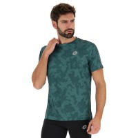 Camiseta Lotto Run Fit II Verde Oscuro