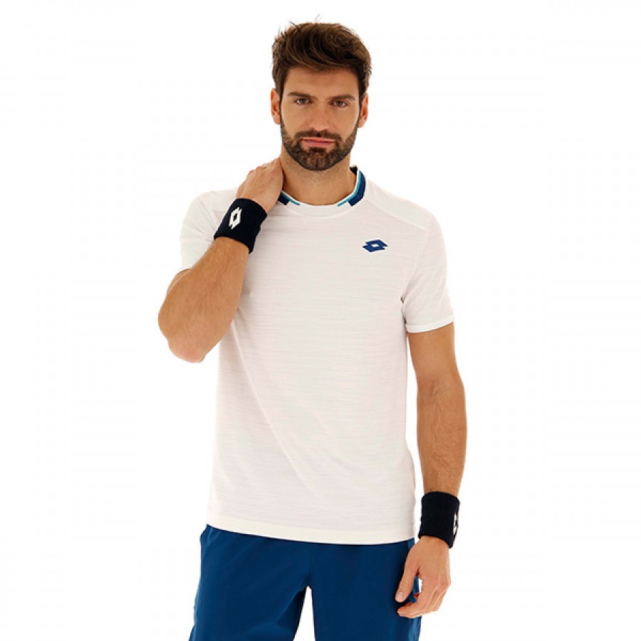 Camiseta Lotto Top Ten II Blanco Brillante