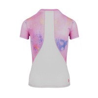 T-shirt a manches Bidi Badu Padel Eve Rose Blanc