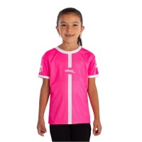 Camiseta Softee Tipex Fucsia Fluor Blanco Junior