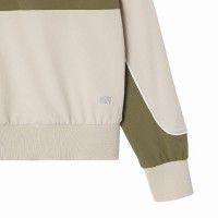 Chaqueta Lacoste Ultra Dry Gris Verde Kaki Mujer