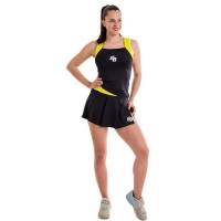 Falda BB Shot Negro Amarillo