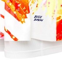 Falda Bidi Badu Wild Arts Printed Wavy Blanco Mix Junior