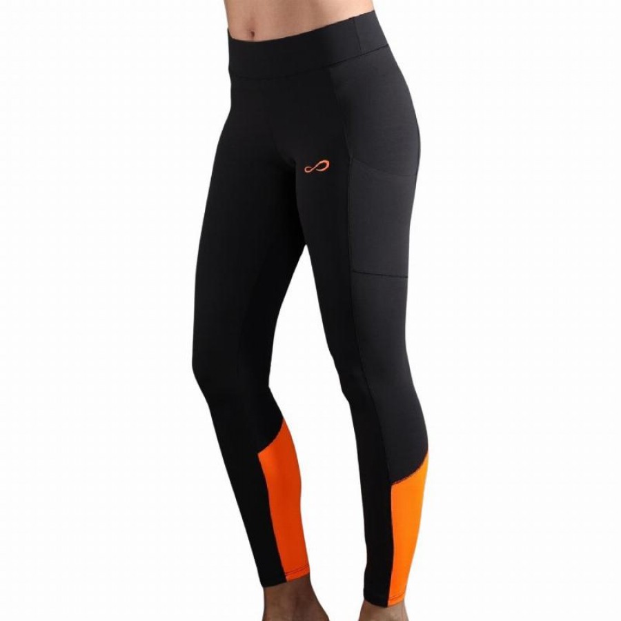 Endless Lift Black Orange Leggings