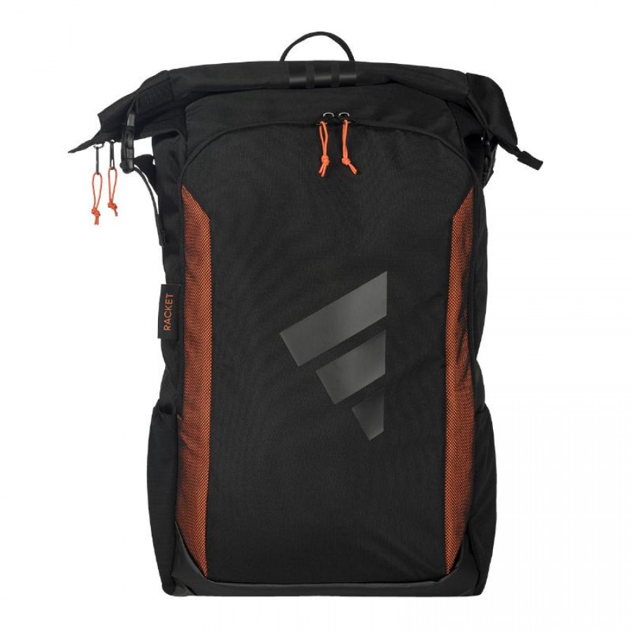 Mochila Adidas Multigame 3.4 Negro Naranja