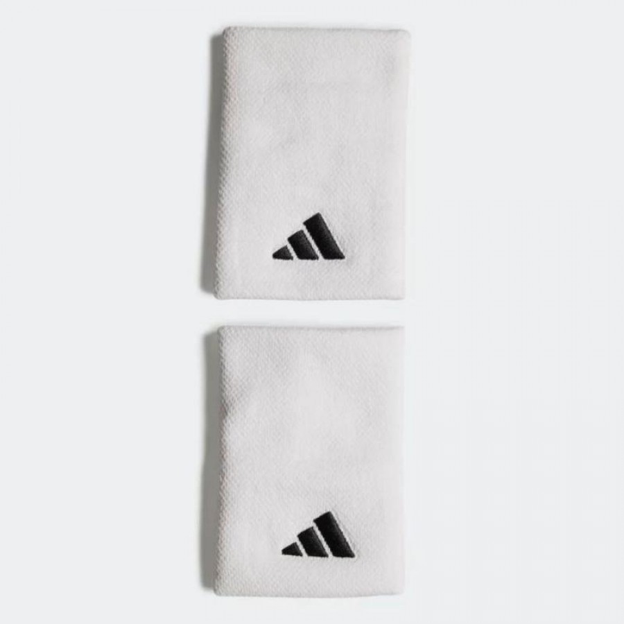 Adidas Large White wristbands 2 unites