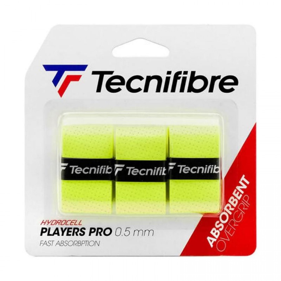 Overgrips Tecnifibre Players Pro Neon 3 Unidades