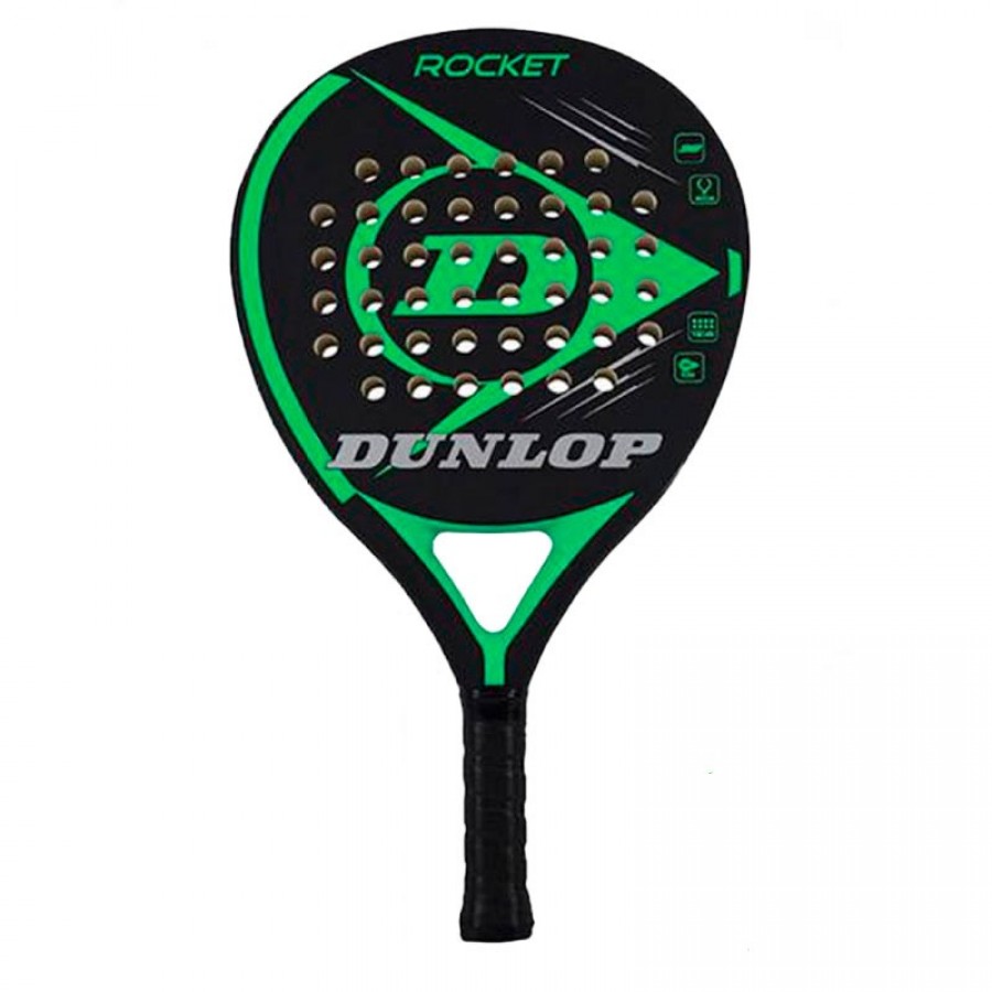 Pala Dunlop Rocket Verde