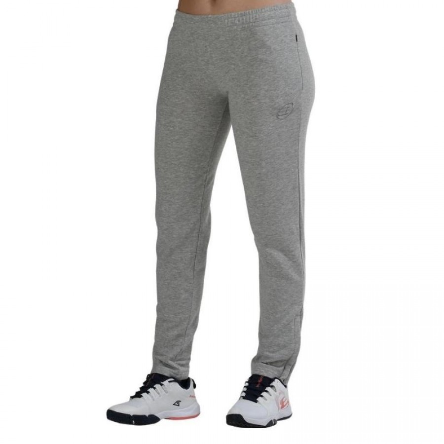 Pantalon Bullpadel Abaos Gris Medio Vigore