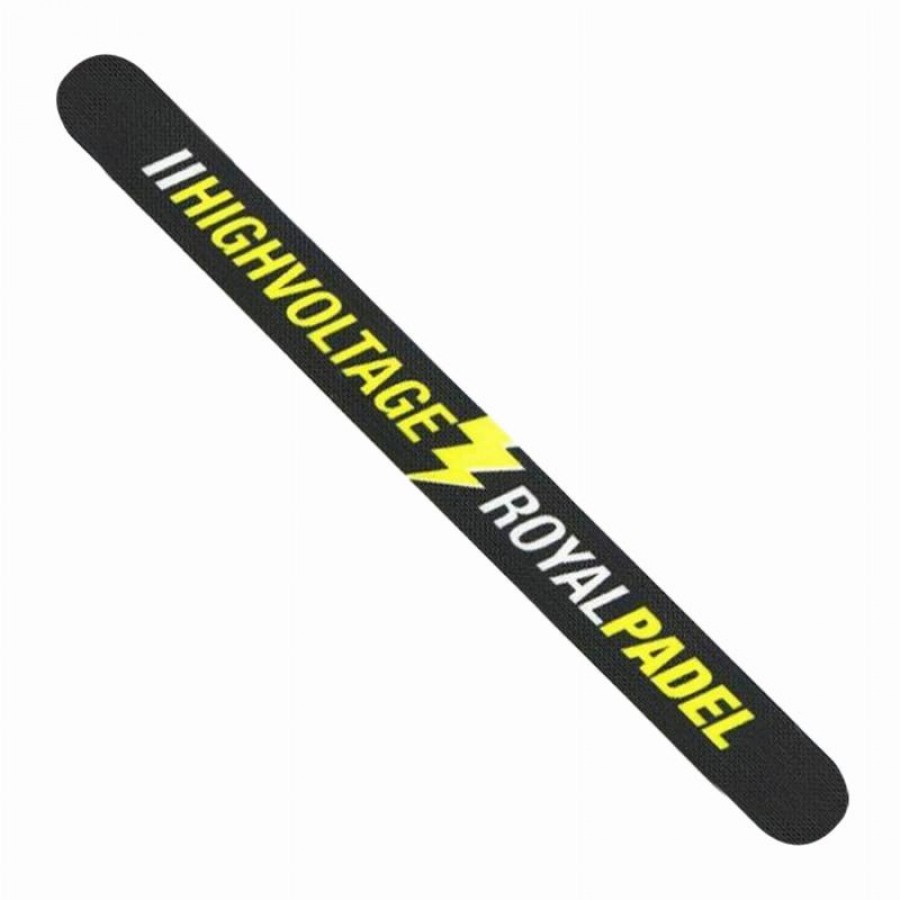 Protector Royal Padel Highvoltage Negro Amarillo Blanco