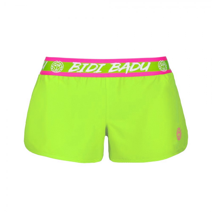 Short Bidi Badu Tiida Green Neon Pink Woman