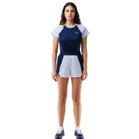 Short Lacoste Ultra Dry Azul Mujer