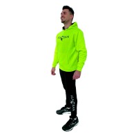 Sudadera Alacran Team Amarillo Fluor Negro