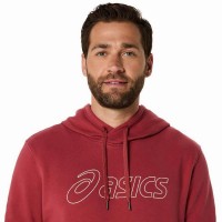 Asics Logo Red Birch Sweatshirt