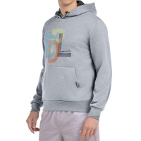 Sudadera Bullpadel Gondo Gris Medio Vigore