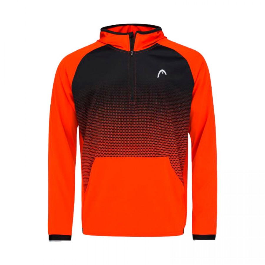 Sudadera Head TopSpin Mandarina Print Vision Junior