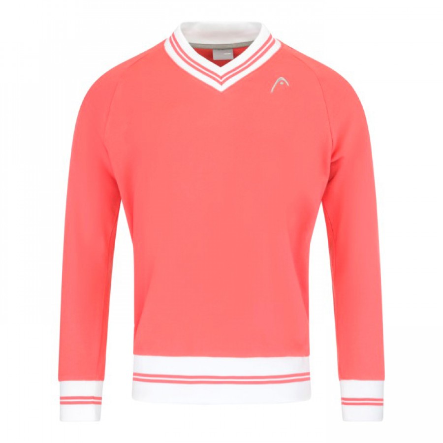 Sudadera Head V-Neck Corail